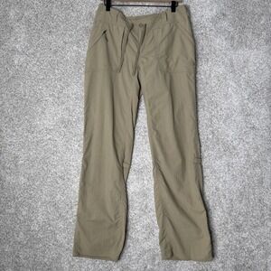 The North Face Women's Convertible Roll up Hiking Pant Khaki size 8